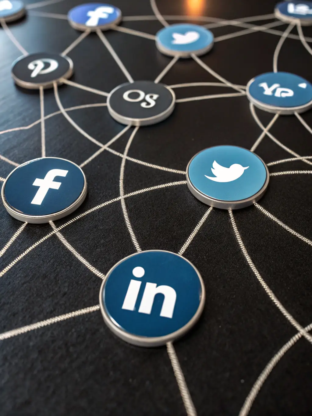 A creative image showcasing various social media platforms logos (Facebook, Instagram, LinkedIn) arranged in an appealing manner, symbolizing Scottsdale Digital Marketing's social media marketing expertise.